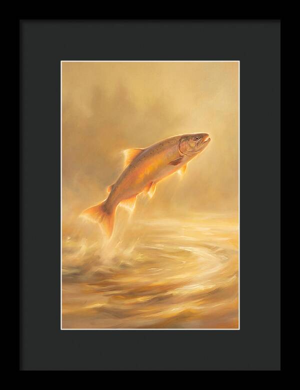 Salmon Leaping