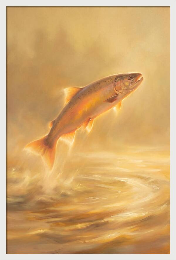 Salmon Leaping