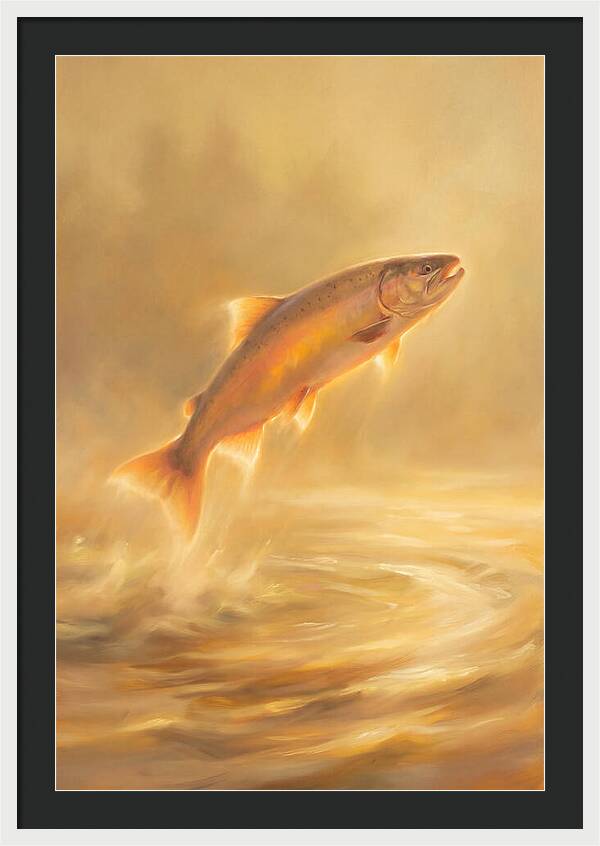 Salmon Leaping