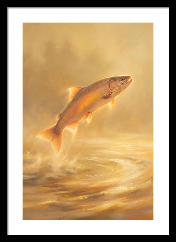 Salmon Leaping
