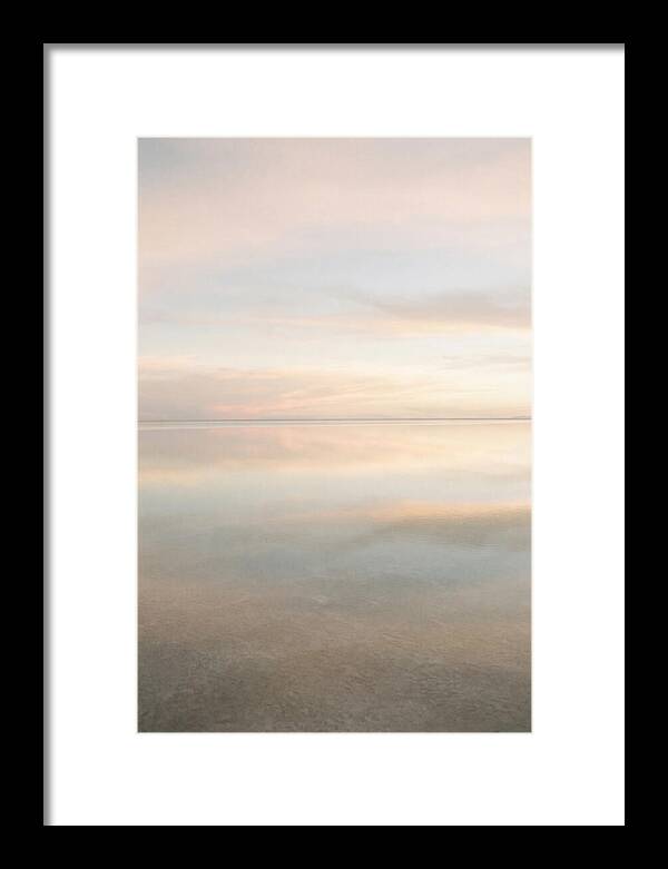 Salt Flat Reflections At Dusk