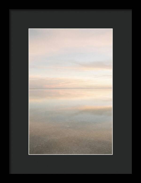 Salt Flat Reflections At Dusk