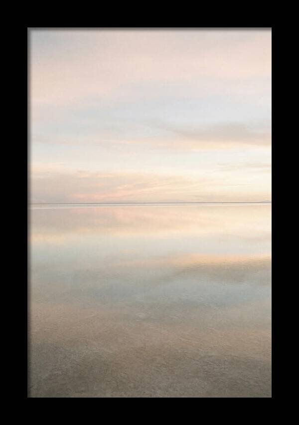 Salt Flat Reflections At Dusk