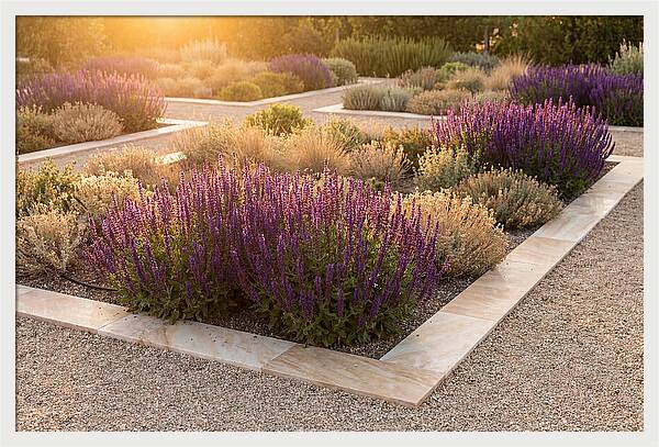 Salvia Spikes In Deep Purple