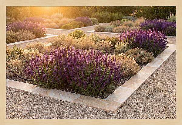 Salvia Spikes In Deep Purple