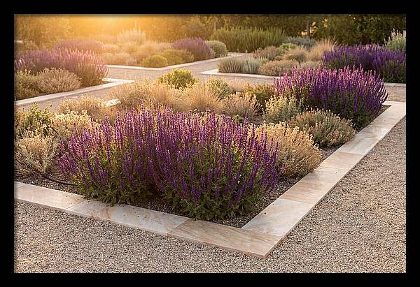 Salvia Spikes In Deep Purple