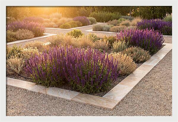 Salvia Spikes In Deep Purple