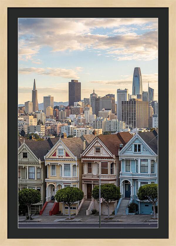 San Francisco Painted Ladies