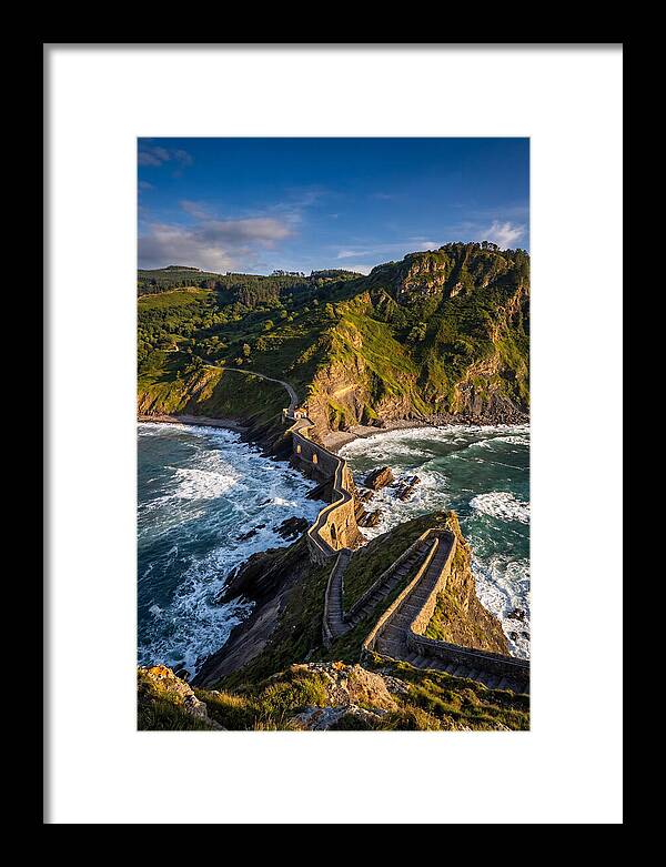 San Juan De Gaztelugatxe At Golden Hour