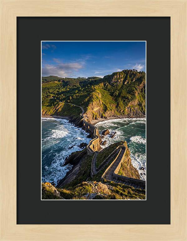 San Juan De Gaztelugatxe At Golden Hour