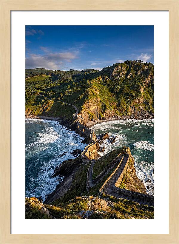 San Juan De Gaztelugatxe At Golden Hour
