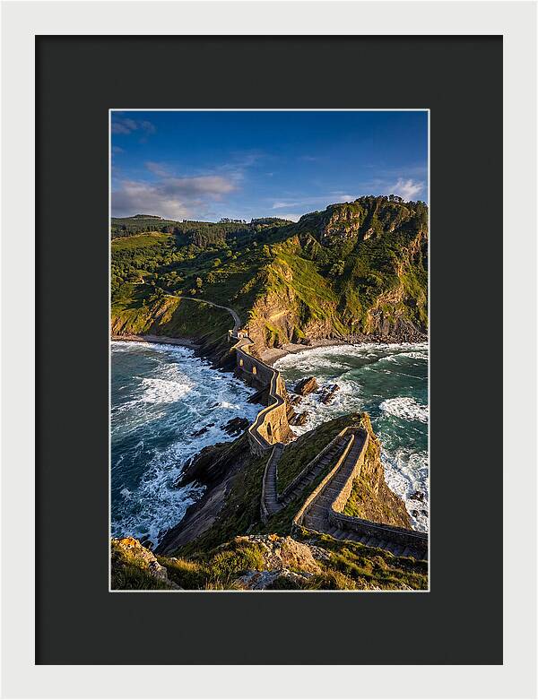San Juan De Gaztelugatxe At Golden Hour