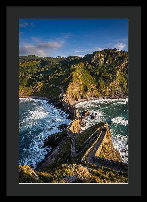 San Juan De Gaztelugatxe At Golden Hour