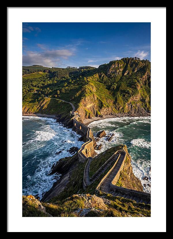 San Juan De Gaztelugatxe At Golden Hour
