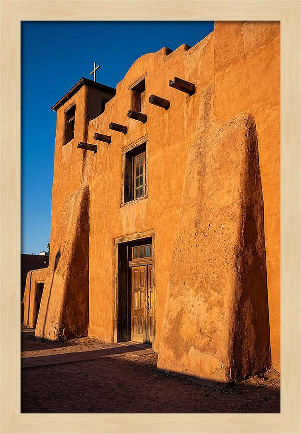 San Miguel Chapel At Golden Hour