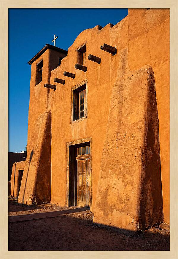 San Miguel Chapel At Golden Hour