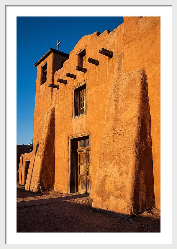 San Miguel Chapel At Golden Hour