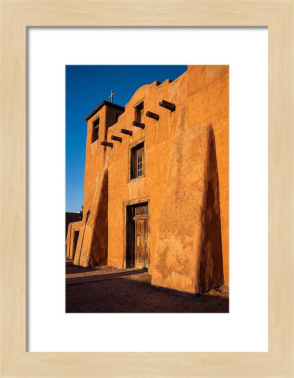 San Miguel Chapel At Golden Hour
