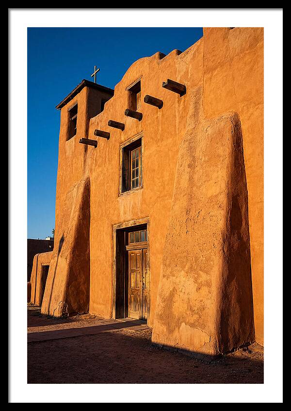 San Miguel Chapel At Golden Hour
