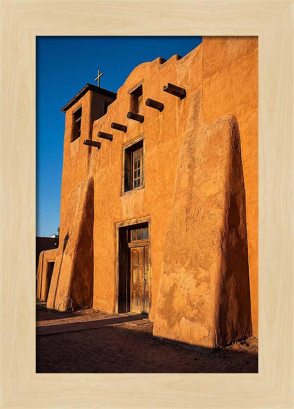 San Miguel Chapel At Golden Hour