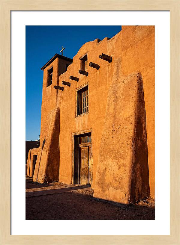 San Miguel Chapel At Golden Hour