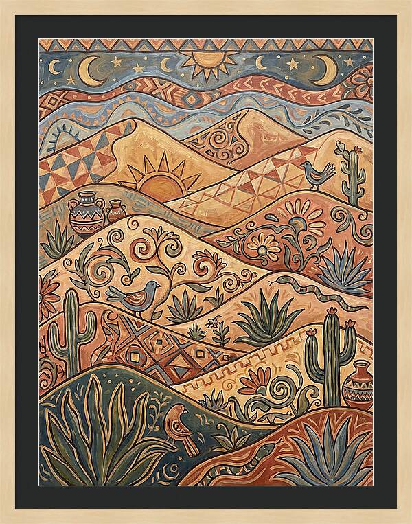 Sand Dune Landscape Harmony