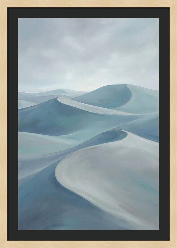 Sand Dunes In Soft Hues