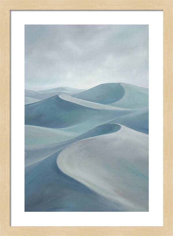 Sand Dunes In Soft Hues