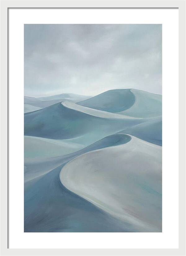 Sand Dunes In Soft Hues