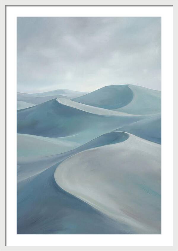 Sand Dunes In Soft Hues