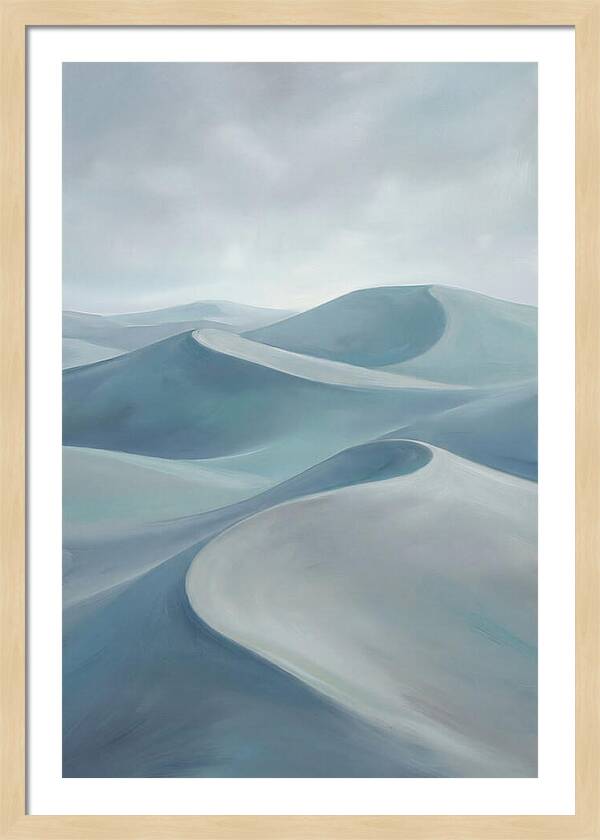 Sand Dunes In Soft Hues