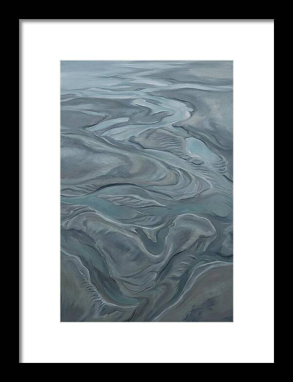 Sand Patterns Left By Retreating Tide