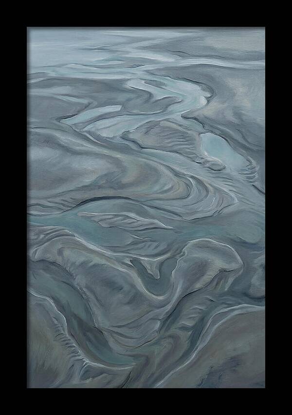Sand Patterns Left By Retreating Tide