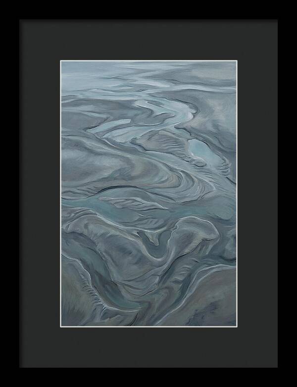 Sand Patterns Left By Retreating Tide