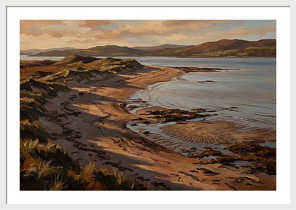 Sand Spit Extending Into Bay
