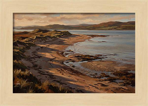 Sand Spit Extending Into Bay