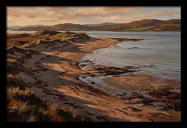 Sand Spit Extending Into Bay