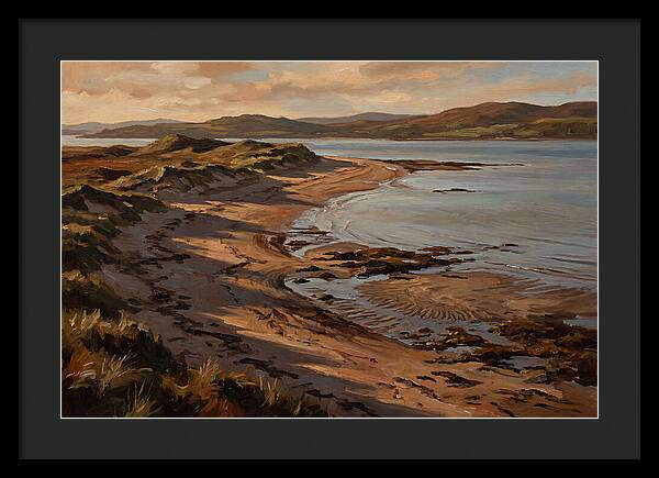 Sand Spit Extending Into Bay