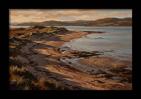 Sand Spit Extending Into Bay