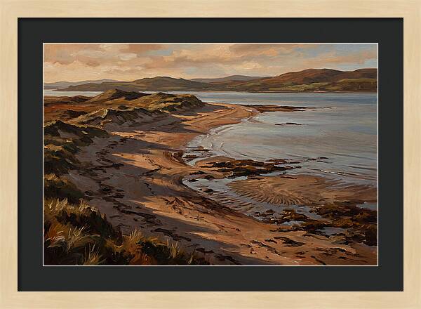 Sand Spit Extending Into Bay