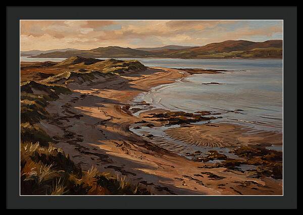 Sand Spit Extending Into Bay