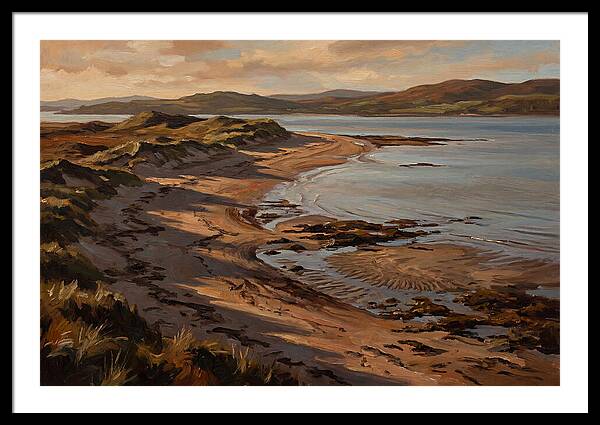 Sand Spit Extending Into Bay