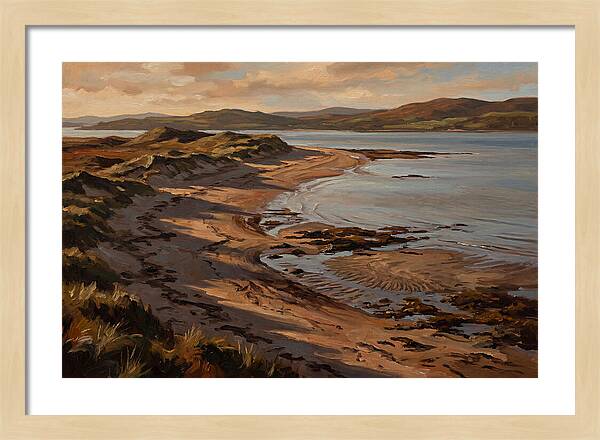 Sand Spit Extending Into Bay