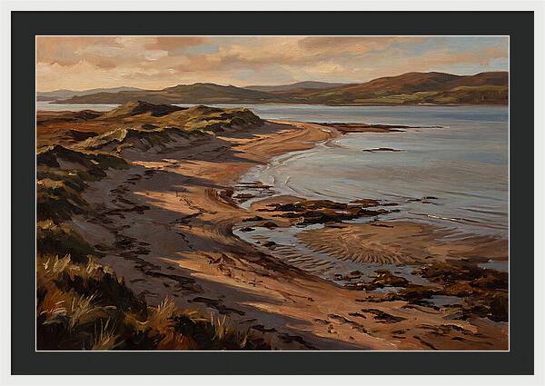 Sand Spit Extending Into Bay