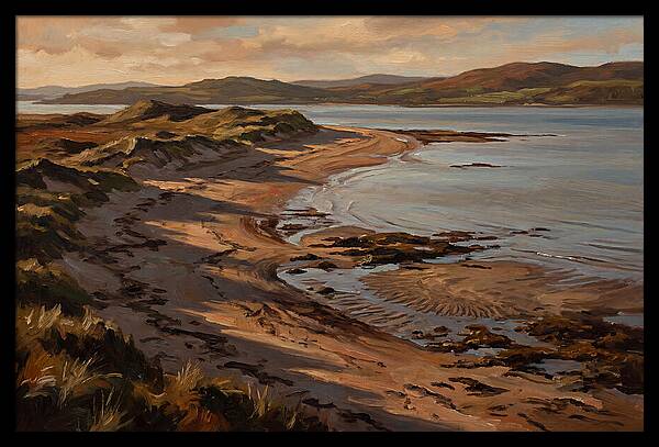 Sand Spit Extending Into Bay