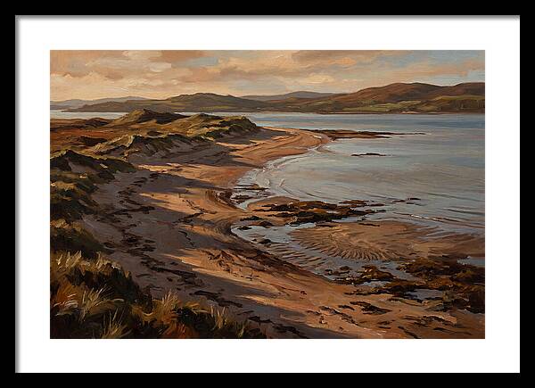 Sand Spit Extending Into Bay