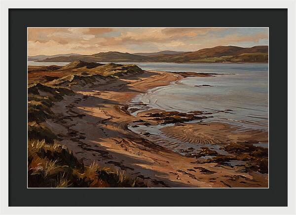 Sand Spit Extending Into Bay