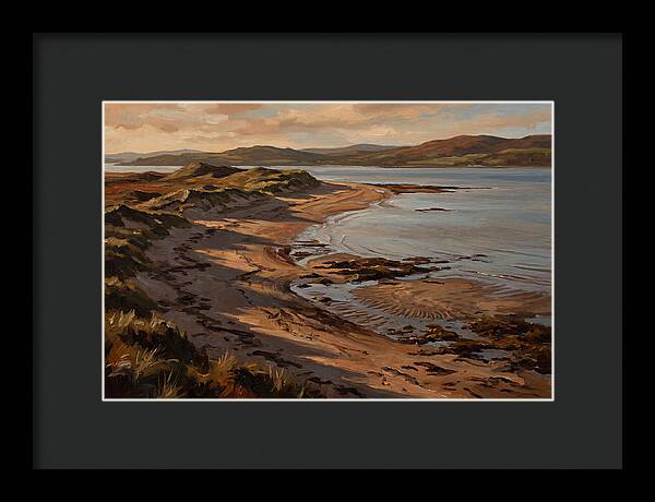 Sand Spit Extending Into Bay