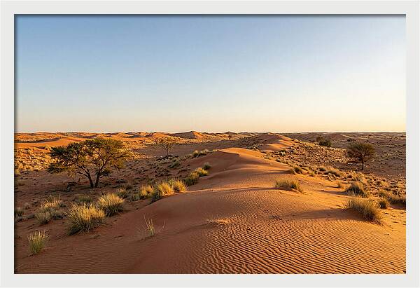 Sandhills Serenity At Dusk