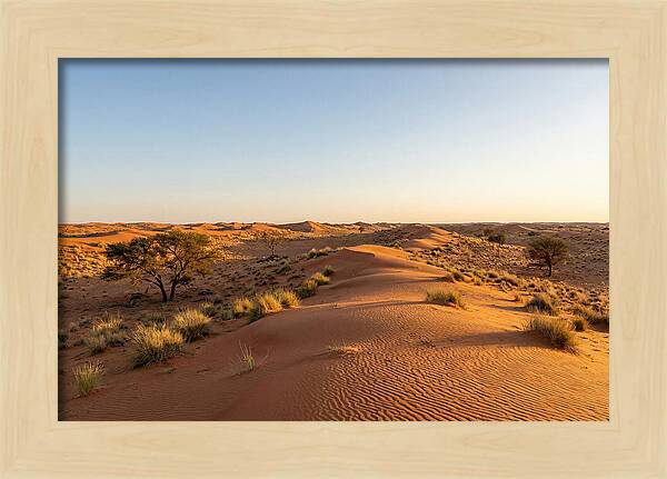 Sandhills Serenity At Dusk
